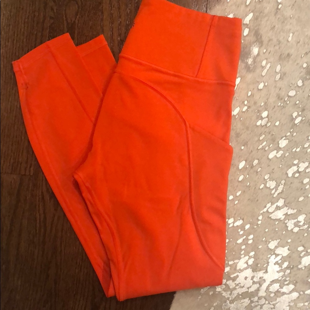 Athleta red pants